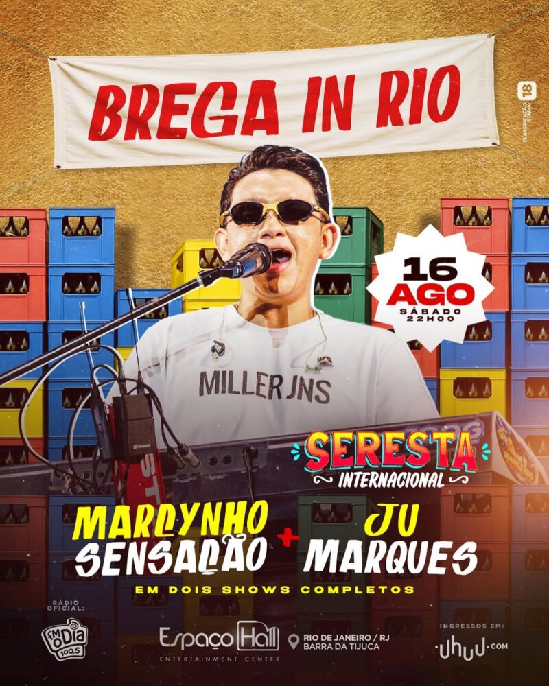 30/ 08 😍 BREGA IN RIO