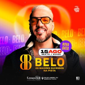 15/08 🥁 BELO no ESPAÇO HALL