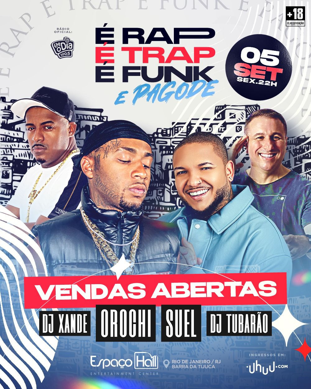 05/09 💥É RAP É TRAP É FUNK