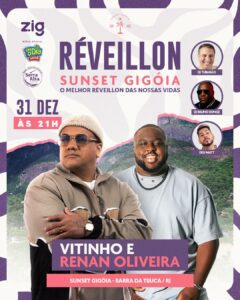 31/12 🌅*Réveillon Sunset Gigóia*