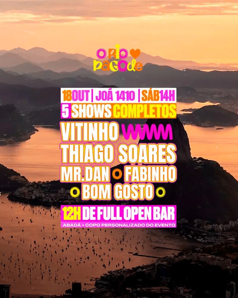 18/10 O Rio ❤ Pagode