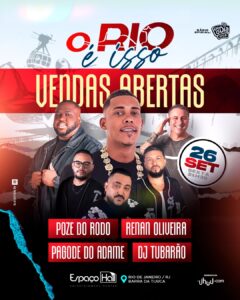 26/09 💥O RIO E NOSSO