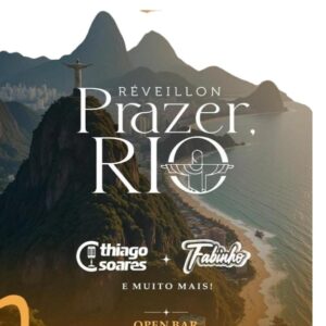 31/12 🎇 RÉVEILLON PRAZER RIO