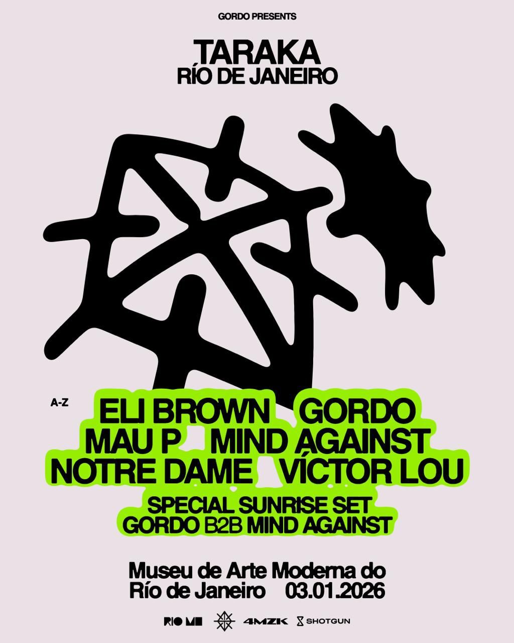 03/01/26 🔥 TARAKA RIO DE JANEIRO 🔥