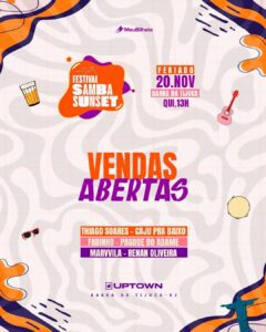 20/11 🥁FESTIVAL SAMBA SUNSET