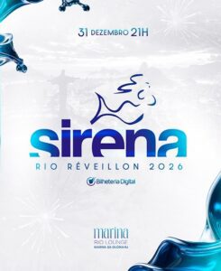 31/12 🥂 RÉVEILLON SIRENA RIO 2026