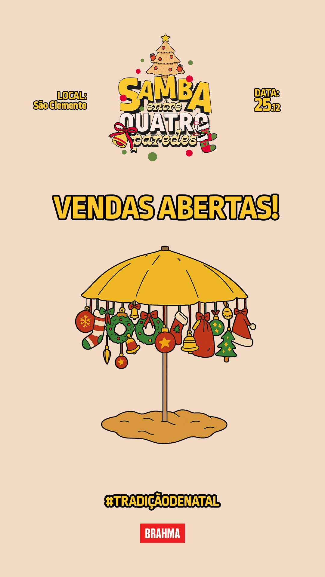 25/12 🎄 Samba Entre 4 Paredes – Especial de Natal 🎄