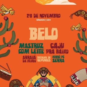 29/11 🥁 FESTIVAL FEIRA DE SÃO CRISTÓVÃO | 80 anos