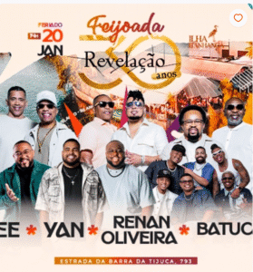 20/01 🥁 Feijoada do Revelação - 30 Anos