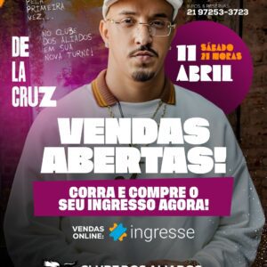 11/04 🎤 DELACRUZ AO VIVO