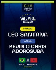 13/06 🇧🇷 VILLAGE SUPERBET 2026