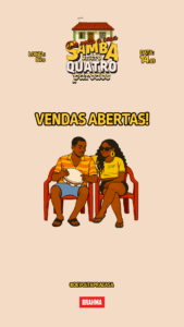 14/03 🥁 SAMBA ENTRE 4 PAREDES