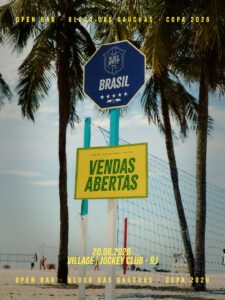 20/06 🎉 BLOCO DAS GAÚCHAS de COPA 💚💛💙 VILLAGE RIO 🧡🏆⚽️