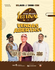 🥁 NOVA IGUAÇU FESTIVAL 23/08