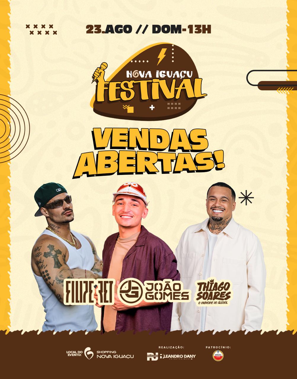 🥁 NOVA IGUAÇU FESTIVAL 23/08