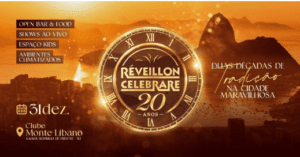 🎆 Réveillon Celebrare 2027 31/12