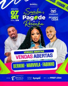 🥁 Samba, Pagode e Resenha 07/09