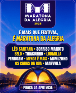 🥁 MARATONA DA ALEGRIA 2026 07/11