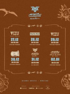 🐚 REVEILLON AREIA BUZIOS 27/12 a 02/01
