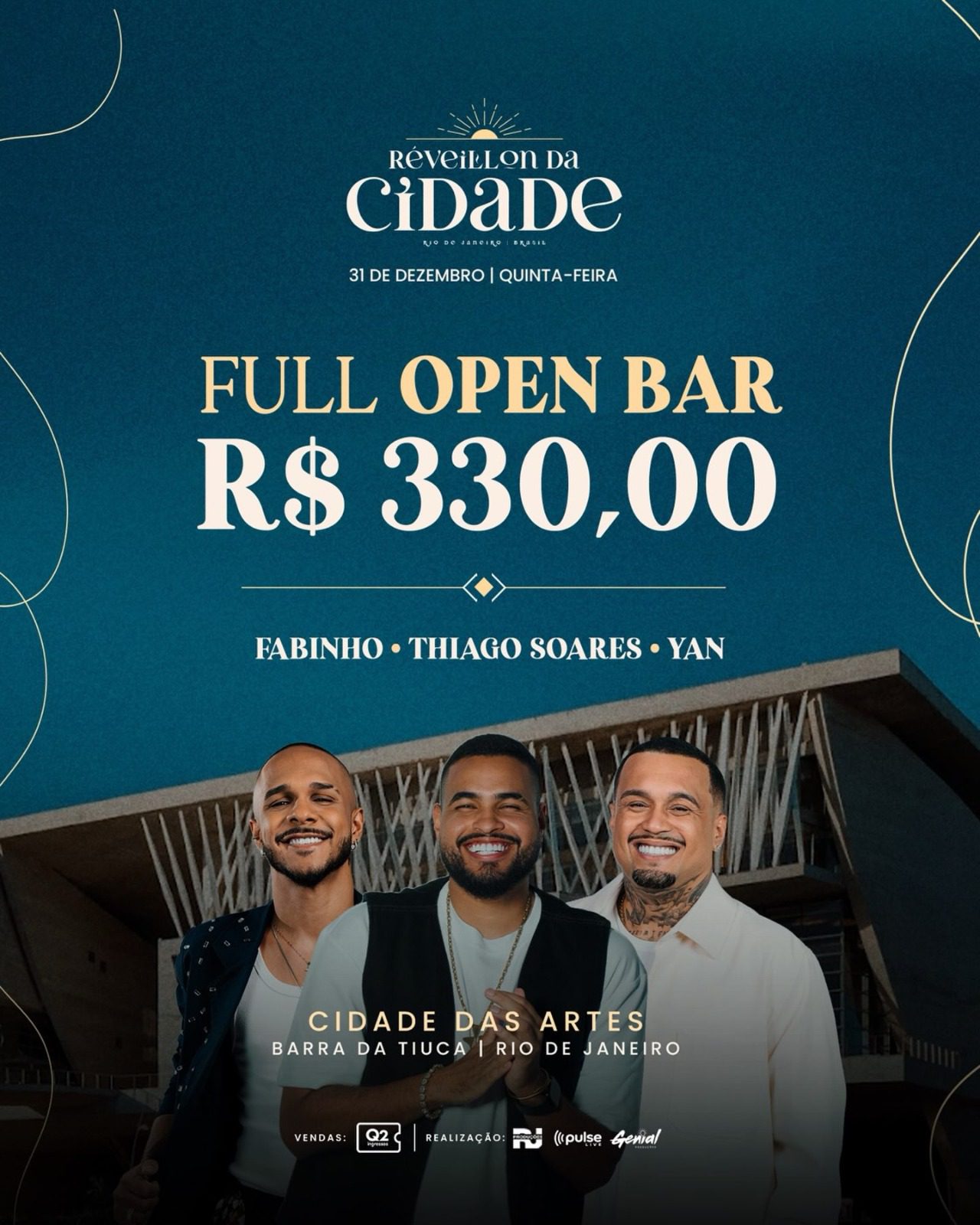 🥂 RÉVEILLON DA CIDADE 31/12