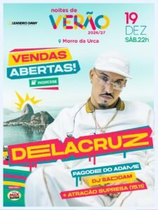 💥 DELACRUZ NO MORRO DA URCA 19/12